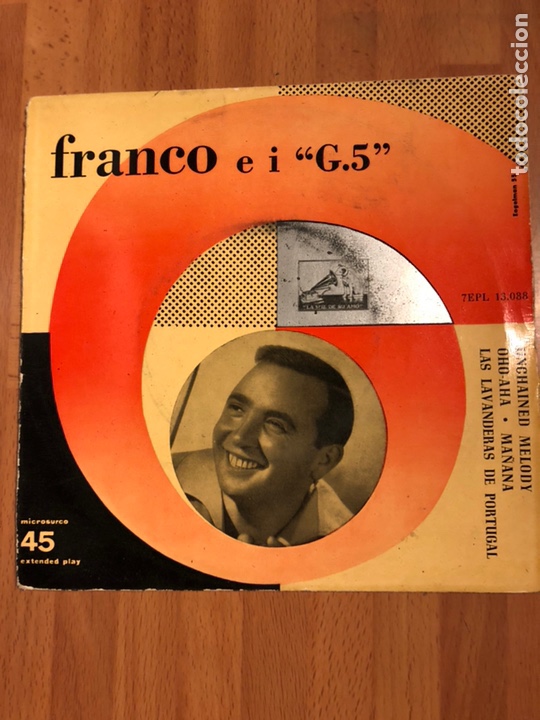 Disques de vinyle: Disco Ep de franco e i &ldquo;G.5&rdquo;