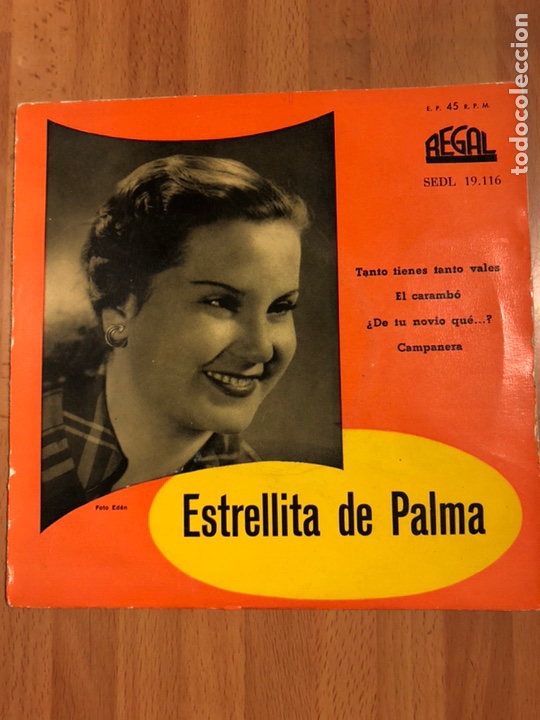Discos de vinilo: Disco vinilo Ep estrellita de Palma.el carambo.odeon - Foto 1