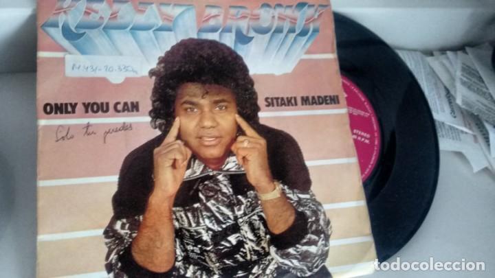 Discos de vinilo: SINGLE (VINILO) DE KELLY  BROWN A&Ntilde;OS 80 - Foto 1