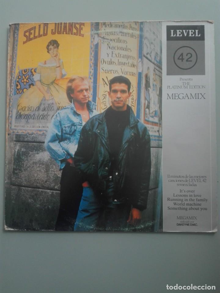 Discos de vinilo: LEVEL 42.THE PLATINUM EDITION.MEGAMIX # - Foto 1