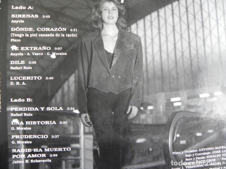 Discos de vinilo: ANYELA -SIRENAS -LP 1992 - Foto 4