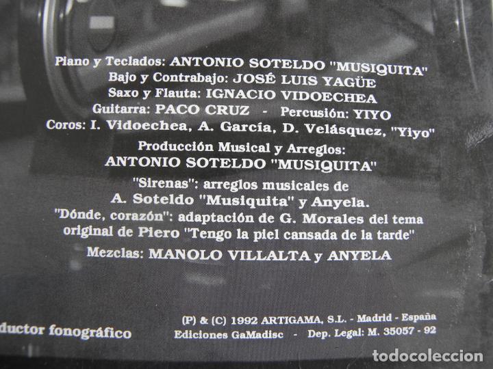 Discos de vinilo: ANYELA -SIRENAS -LP 1992 - Foto 5