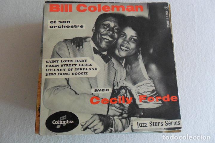 Discos de vinilo: BILL COLEMAN - SAINT LOUIS BABY + E EP - Foto 1