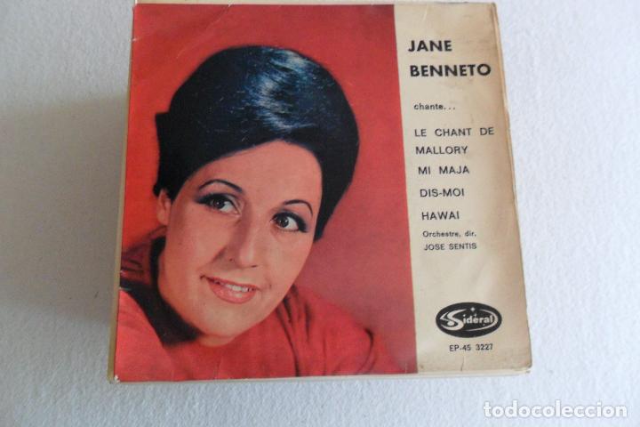 Discos de vinilo: JANE BENNETO - LE CHANT DE MALLORY + 3 EP - Foto 1