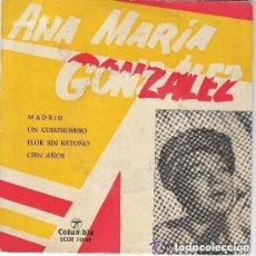 Discos de vinilo: ANA MARIA GONZALEZ, MADRID, EP COLUMBIA ECGE 70149
