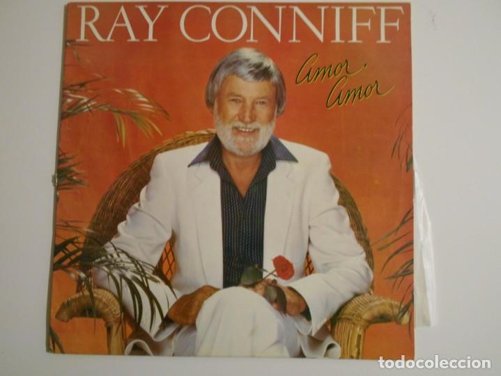 Discos de vinilo: RAY CONNIFF. AMOR, AMOR. LP VINILO CBS. 12 TEMAS. - Foto 1