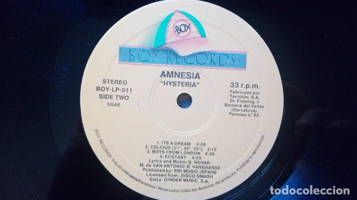 Discos de vinilo: DISCO DE AMNESIA HYSTERIA. - Foto 4