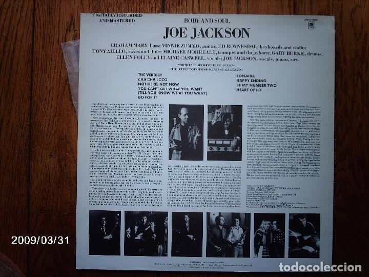 Discos de vinilo: joe jackson  -  body and soul - Foto 2