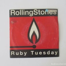 Discos de vinilo: THE ROLLING STONE - RUBY TUESDAY. Lote 146967734