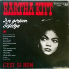 Discos de vinilo: EARTHA KITT. DIE GROSSEN ERFOLGE. RCA-VICTOR, GERMANY 1964 LP (LPM-9981)