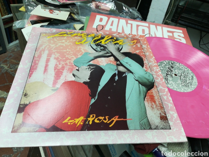 Discos de vinilo: L&iacute;neas albies lp l.a. rosa 2013 - Foto 1