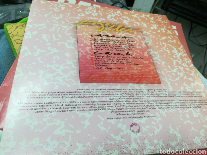 Discos de vinilo: L&iacute;neas albies lp l.a. rosa 2013 - Foto 2