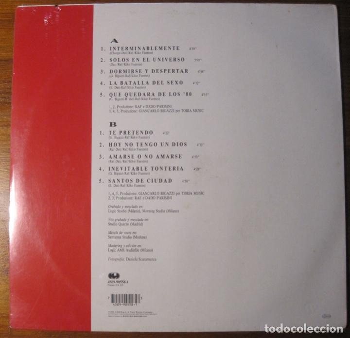 Discos de vinilo: Raf (en espa&ntilde;ol) Lp. Precintado - Foto 2