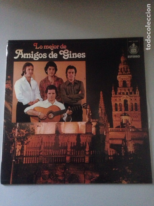 Discos de vinilo: AMIGOS DE GINES - SPAIN LP HISPAVOX 1983 - Foto 1