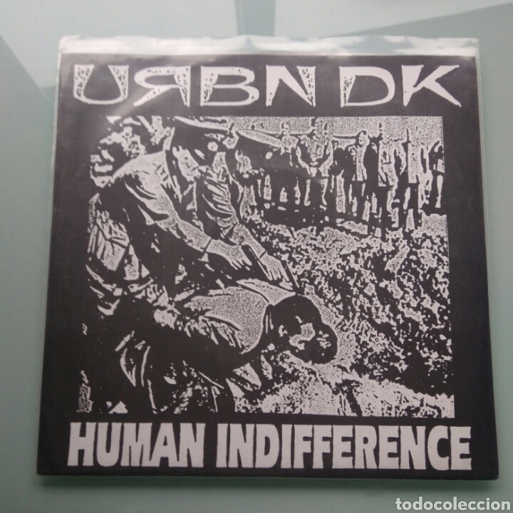 Discos de vinilo: Urbn DK &ndash; Human Indifference (Hardcore/Punk) - Foto 1