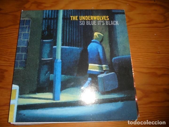 Discos de vinilo: THE UNDERWOLVES.  SO BLUE IT&acute;S BLACK. JAZZANOVA,  2001. MAXI-SINGLE. IMPECABLE (#) - Foto 1