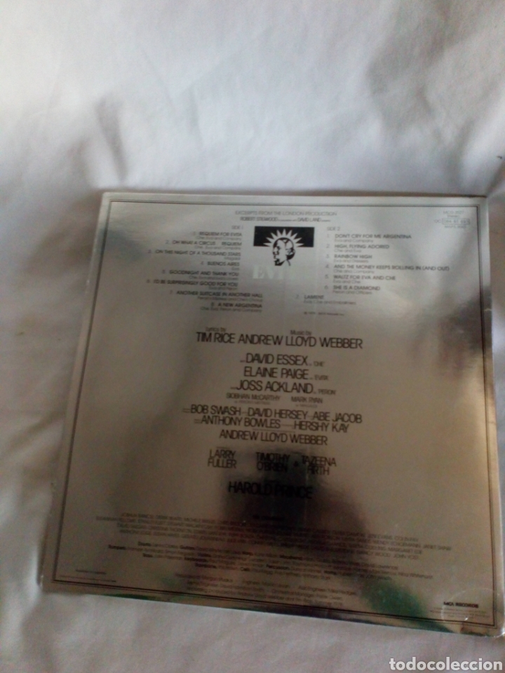 Discos de vinilo: Evita &oacute;pera LP - Foto 3