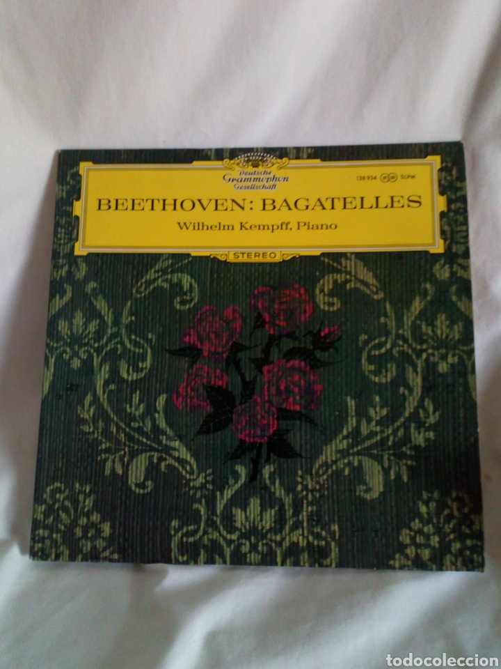 Discos de vinilo: Beethoven : Bagatelles. Deutsche Grammophon LP - Foto 1