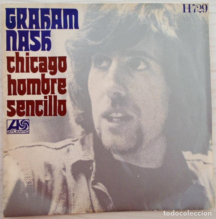 Discos de vinilo: GRAHAM NASH - CHICAGO ATLANTIC - 1971 - Foto 1