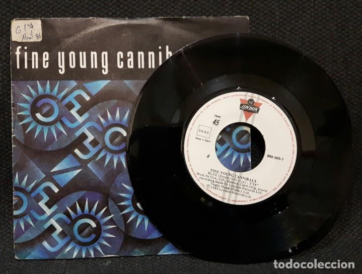Discos de vinilo: FINE YOUNG CANNIBALS - BLUE - SINGLE - 1985 - Foto 4