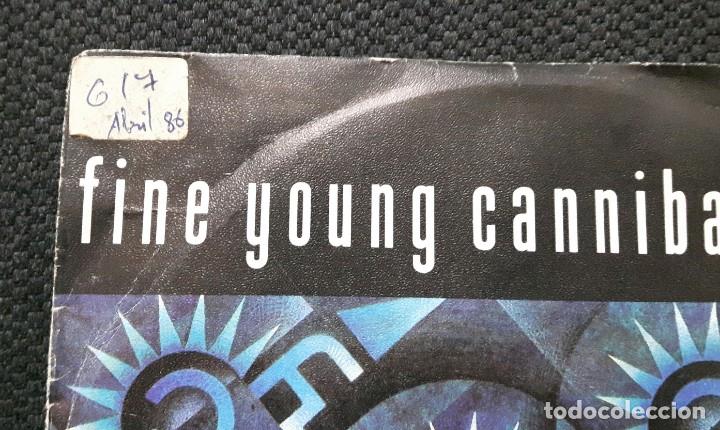 Discos de vinilo: FINE YOUNG CANNIBALS - BLUE - SINGLE - 1985 - Foto 8