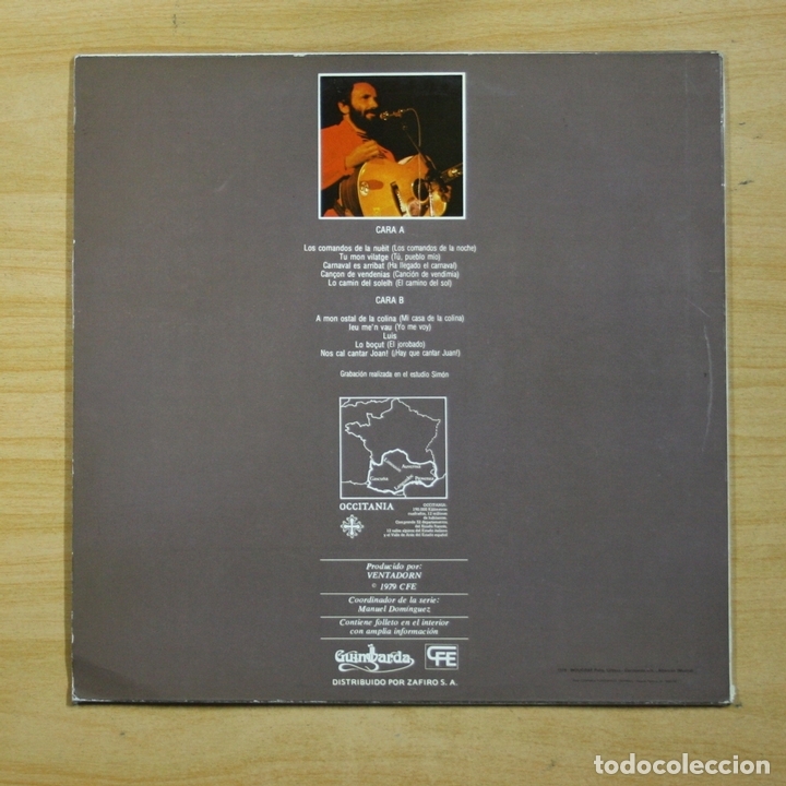 Discos de vinilo: MARTI - EL CAMINO DEL SOL - LP - Foto 2
