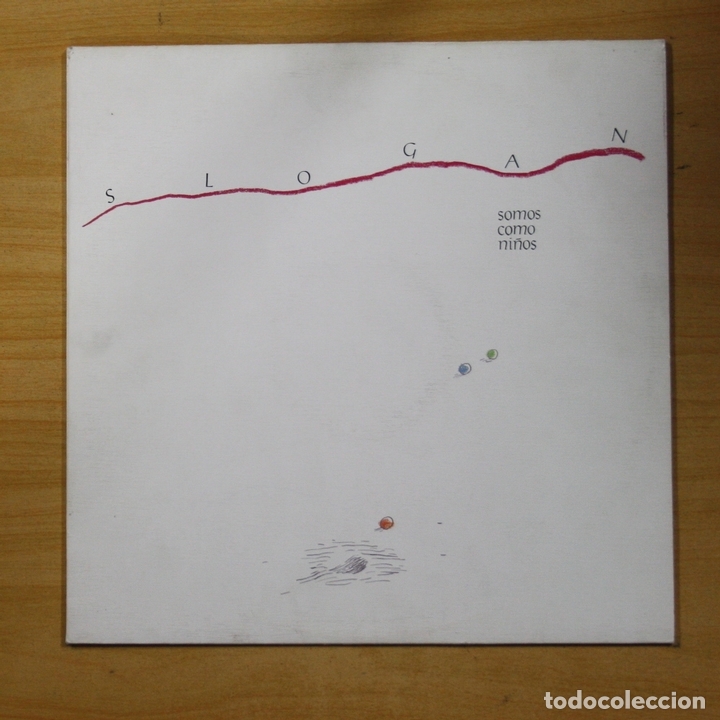 Discos de vinilo: SLOGAN - SOMOS COMO NI&Ntilde;OS - LP - Foto 1