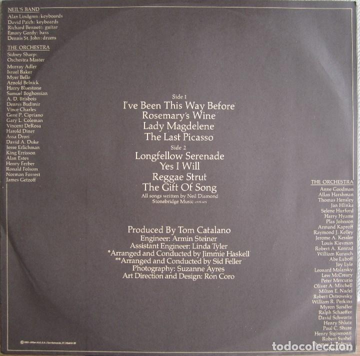 Discos de vinilo: NEIL DIAMOND: SERENADE - Foto 3