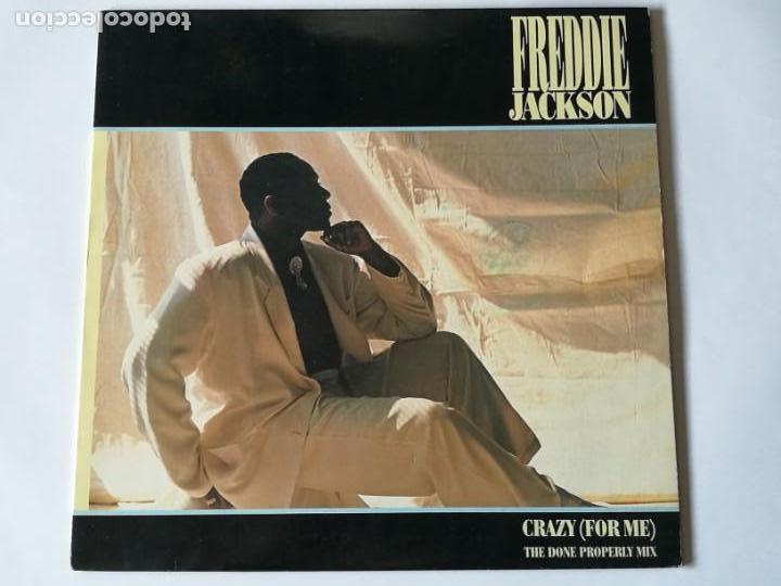 Discos de vinilo: Freddie Jackson - Crazy (For Me) - 1988 - Foto 1