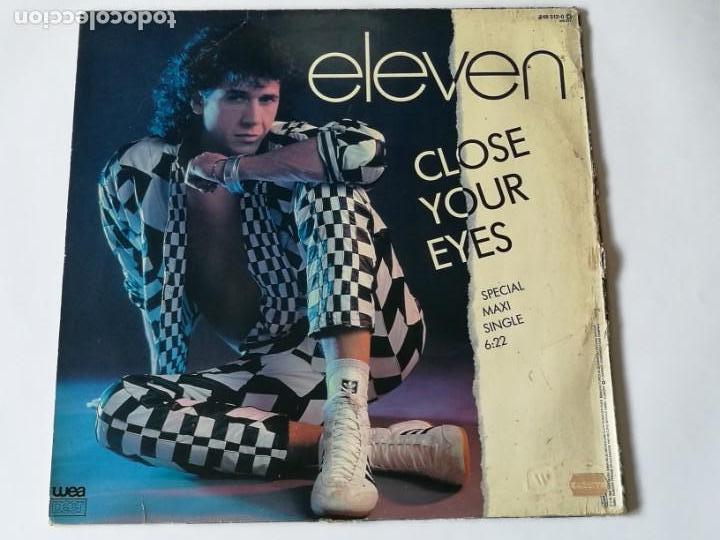 Discos de vinilo: Eleven - Close Your Eyes - 1986 - Foto 2