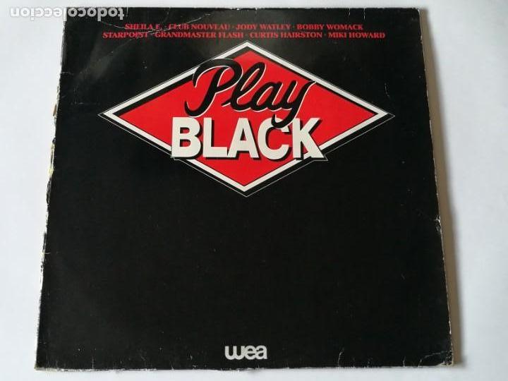 Discos de vinilo: Various - Play Black - 1986 - LP - Foto 1