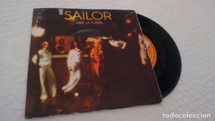 Discos de vinilo: SINGLE (VINILO) DE SAILOR  A&Ntilde;OS 70 - Foto 1