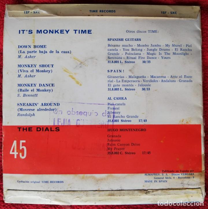 Discos de vinilo: The Dials - Its Monkey Time Ep Spain 1964 R&B - Foto 3