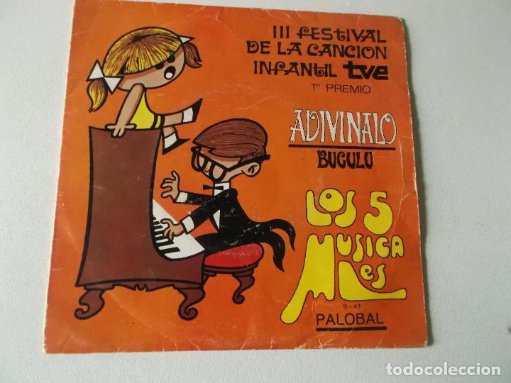 Discos de vinilo: Los 5 Musicales &ndash; Adiv&iacute;nalo / Bugul&uacute; - Foto 1