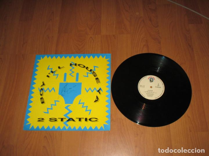 Vinyl records: 2 STATIC - BOY I&acute;LL HOUSE YA - MAXI - SPAIN - SPITFIRE MUSIC - IBL -