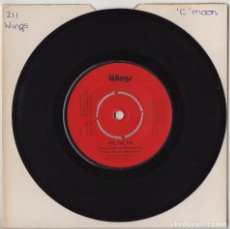 Discos de vinilo: PAUL MCCARTNEY & WINGS HI, HI, HI / C MOON 1972 ORIGINAL UK SINGLE R5973 BEATLES