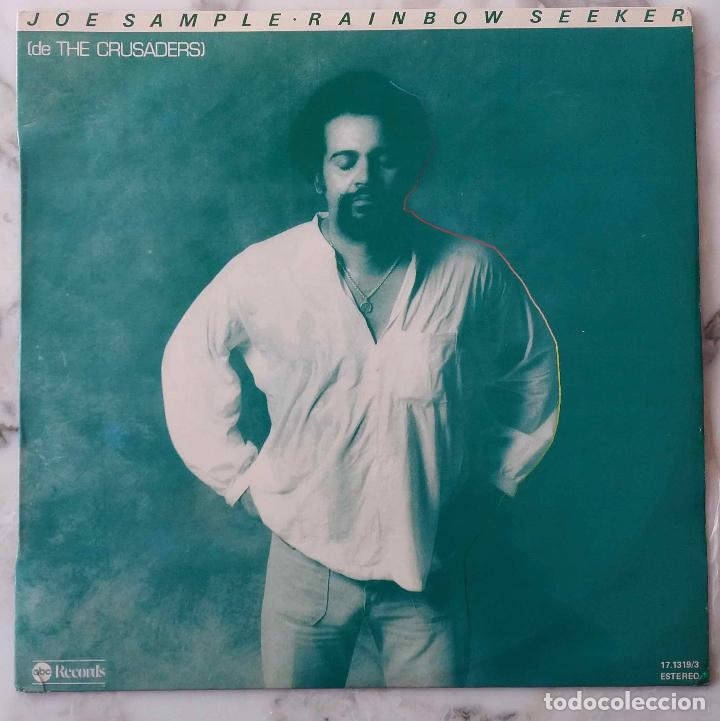 Discos de vinilo: JOE SAMPLE. ( THE CRUSADERS). RAINBOW SEEKER. LP ESPA&Ntilde;A - Foto 1