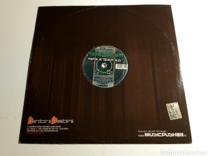 Discos de vinilo: Hellsystem - Make It Quick E.P. - Foto 2