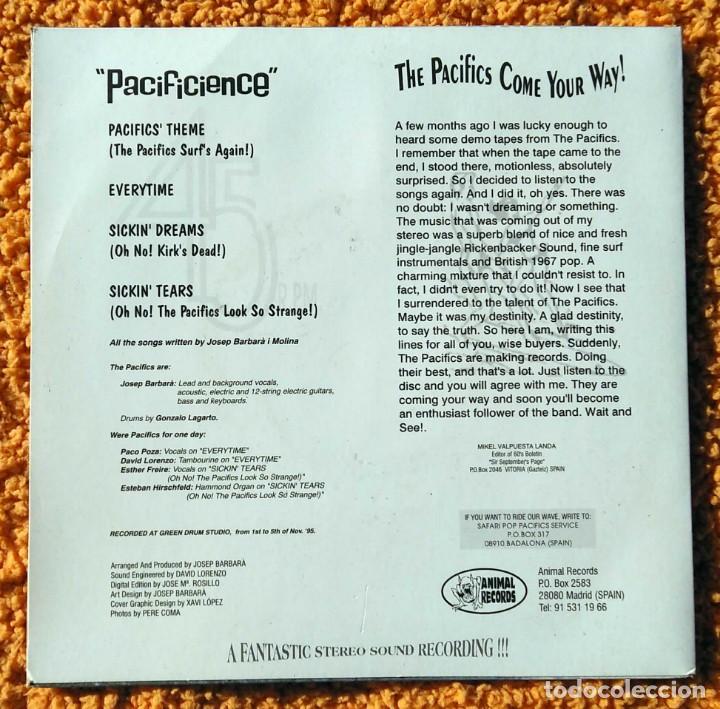 Discos de vinilo: ❤️ Vinilo EP The Pacifics - Pacificience SPAIN, 1995 - Foto 4
