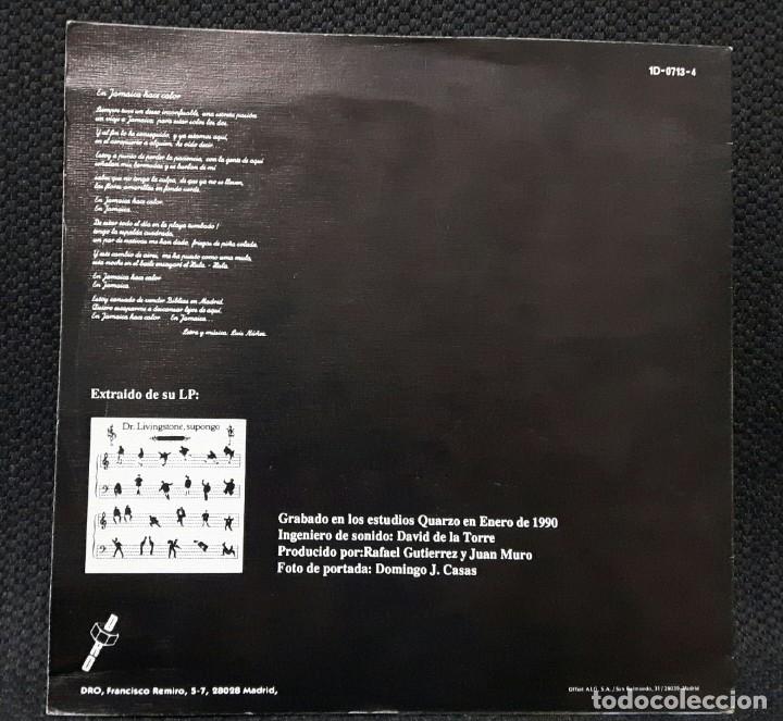Discos de vinilo: DR. LIVINGSTONE SUPONGO - SINGLE - 1991 - DRO - Foto 3