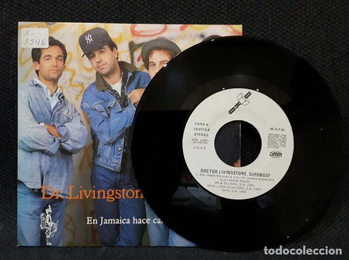 Discos de vinilo: DR. LIVINGSTONE SUPONGO - SINGLE - 1991 - DRO - Foto 4