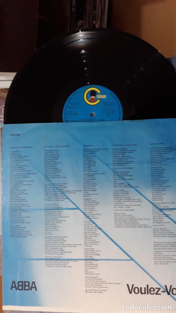 Discos de vinilo: ABBA - VOULEZ VOUS - LP - Foto 4