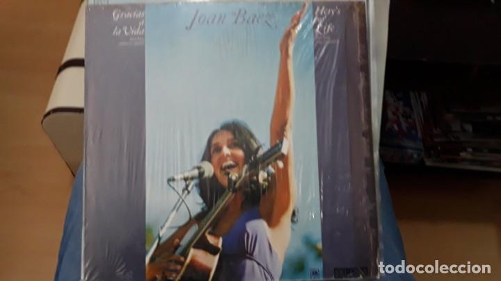 Discos de vinilo: JOAN BAEZ - LP - VINILO - GRACIAS A LA VIDA - Foto 1