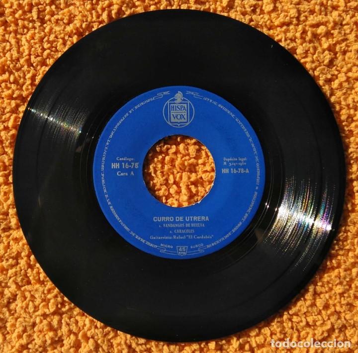 Discos de vinilo: ❤️ Vinilo EP Single Curro de Utrera - 1960 - Foto 2