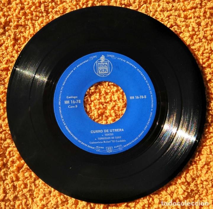 Discos de vinilo: ❤️ Vinilo EP Single Curro de Utrera - 1960 - Foto 3