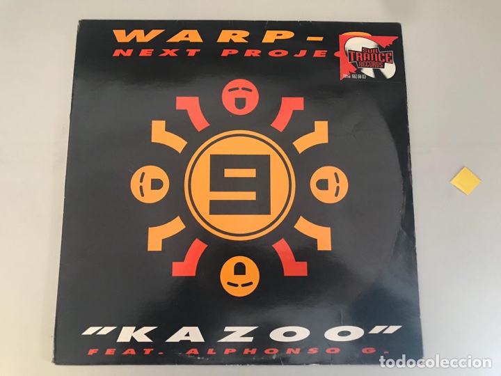 Discos de vinilo: WARP - NEXT PROJECT KAZOO FEAT ALPHONSO E - Foto 1