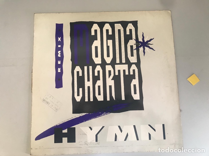 Discos de vinilo: MAGNA CHARTA REMIX HYMN - Foto 1