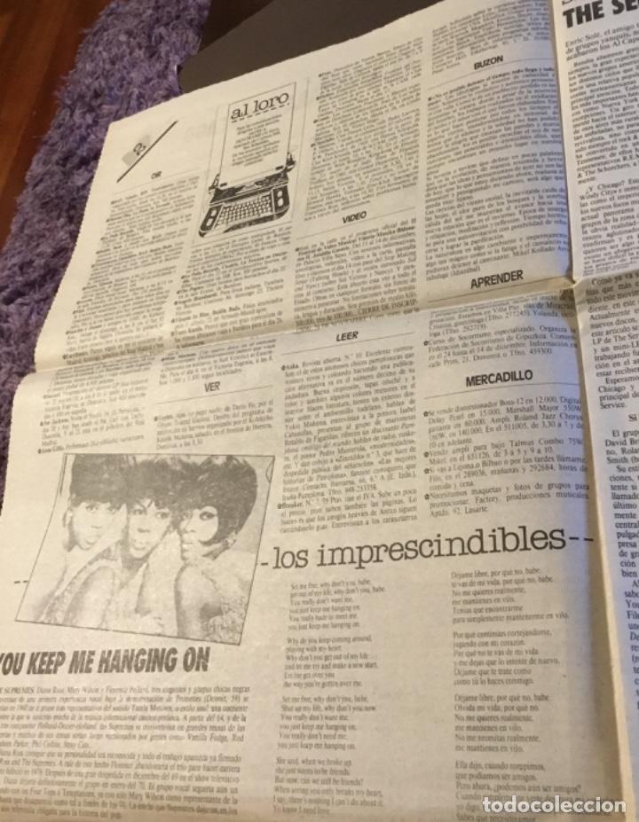 Discos de vinilo: The service art&iacute;culo Del suplemento  dev&oacute;rame  1986 ceesepe - Foto 2