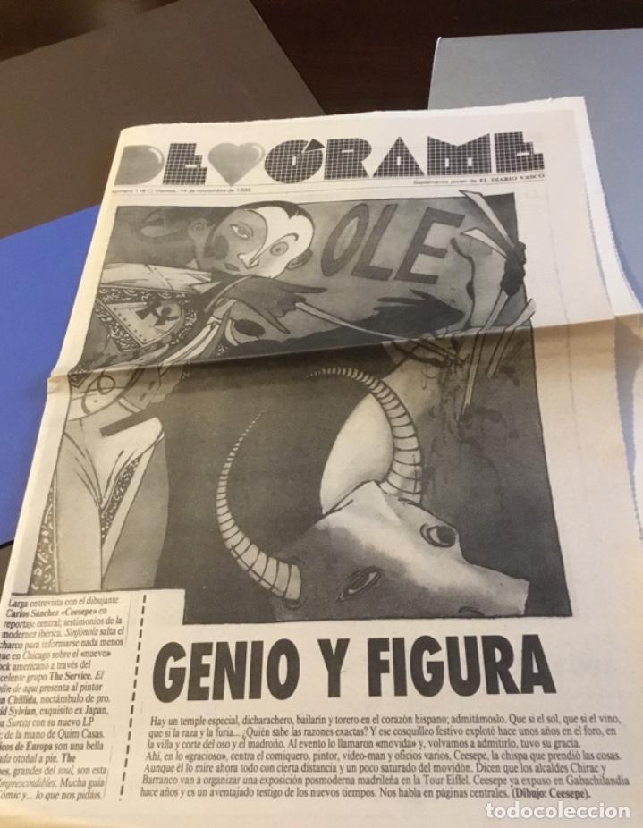 Discos de vinilo: The service art&iacute;culo Del suplemento  dev&oacute;rame  1986 ceesepe - Foto 4