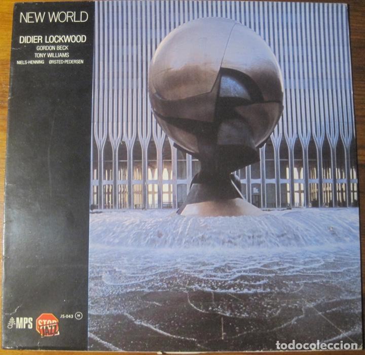 Discos de vinilo: Didier Lockwood New World Lp - Foto 1